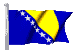 Flagge Bosnien Herzegowina seit 1998